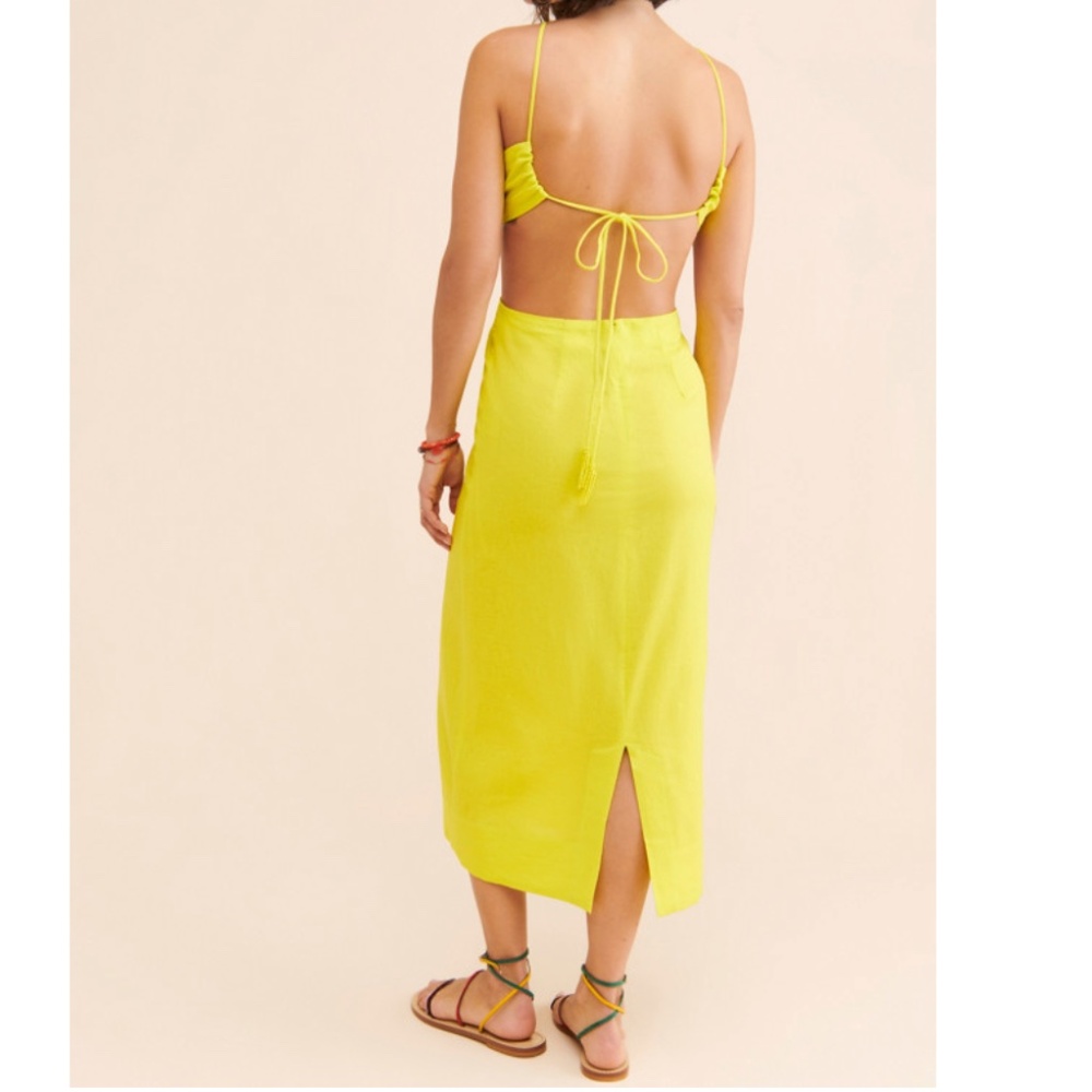 FARM Rio Monstera Midi Dress | Sz M - Picture 2 of 6